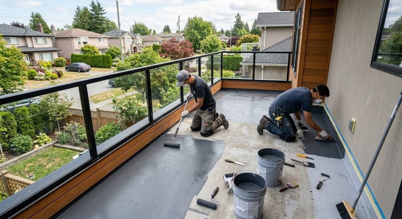 Balcony Waterproofing in Gig Harbor, WA