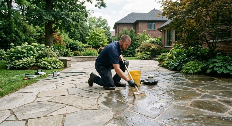 Flagstone Sealing in Renton, WA