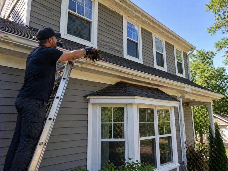 Gutter Blockage Removal in Frederick, MD