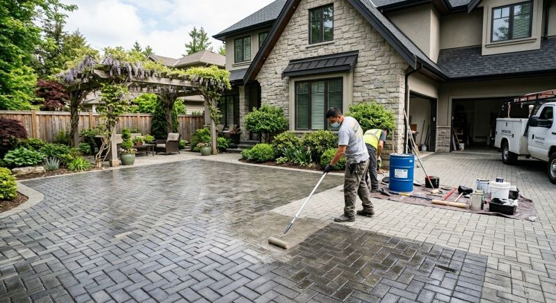 Pergola Sealing in Puyallup, WA
